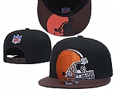 Browns Team Logo Black Brown Adjustable Hat GS,baseball caps,new era cap wholesale,wholesale hats